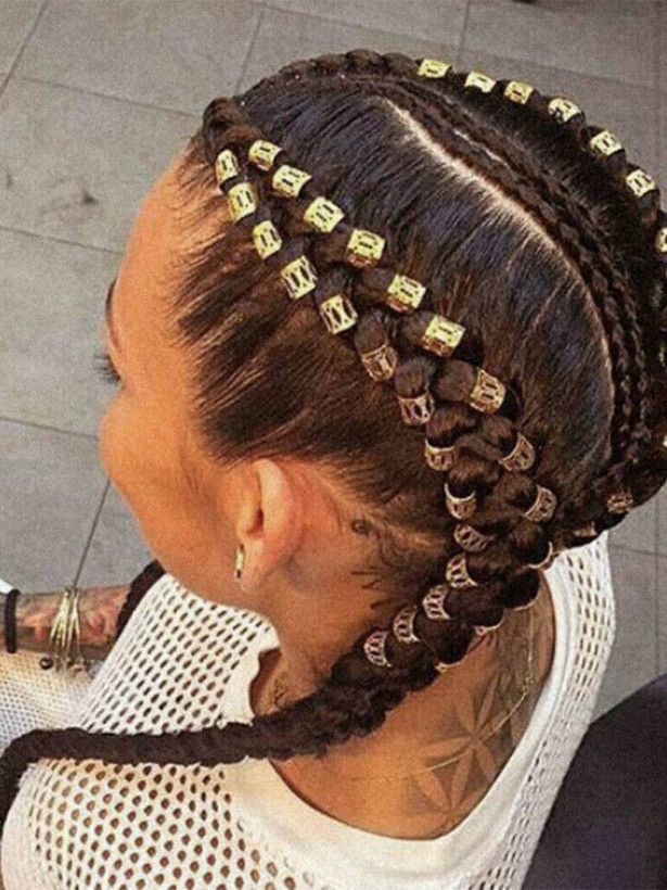 پک حلقه مو (مهره مو ) روسی 15 عددی بسیار خاص