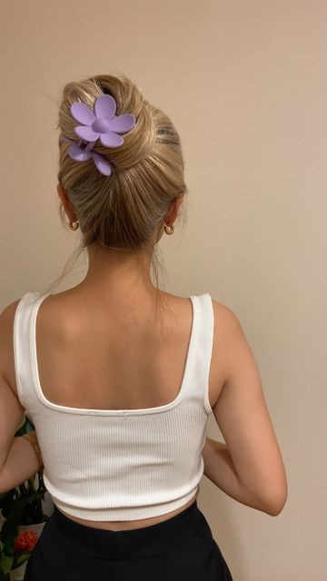 کلیپس گل بابونه شمعی مات با کیفیت و وارداتی