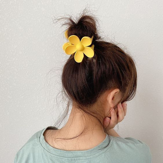 کلیپس گل بابونه شمعی مات با کیفیت و وارداتی