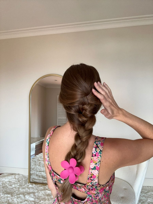 کلیپس گل بابونه شمعی مات با کیفیت و وارداتی