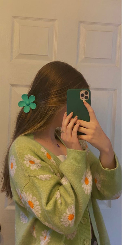 کلیپس گل بابونه شمعی مات با کیفیت و وارداتی