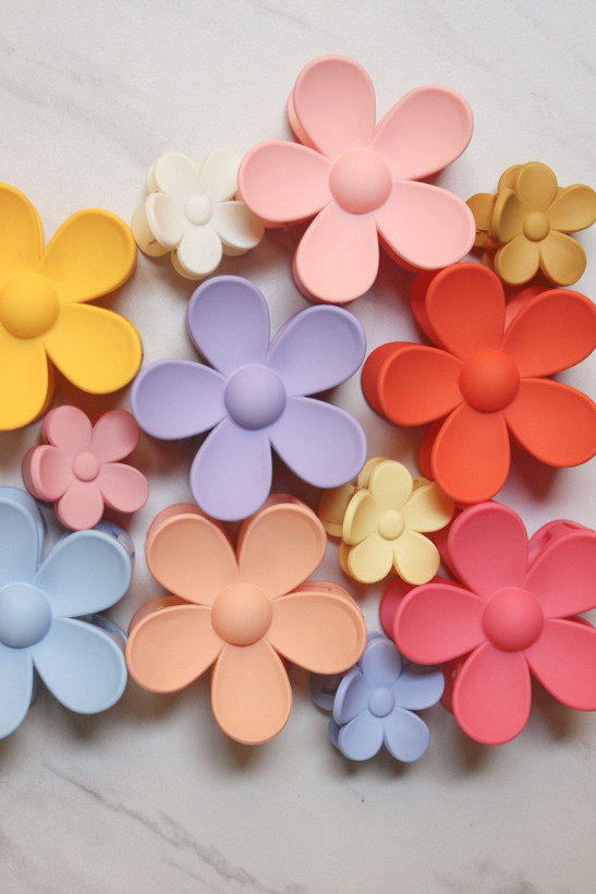 کلیپس گل بابونه شمعی مات با کیفیت و وارداتی