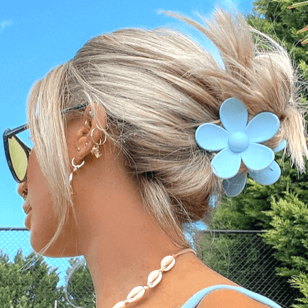 کلیپس گل بابونه شمعی مات با کیفیت و وارداتی