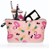 کیف لوازم آرایش پینترستی طرح فلامینگو 🦩