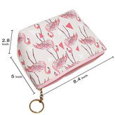 کیف لوازم آرایش پینترستی طرح فلامینگو 🦩