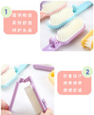 شانه تاشو دستی و مسافرتی بسیار خاص و فانتزی