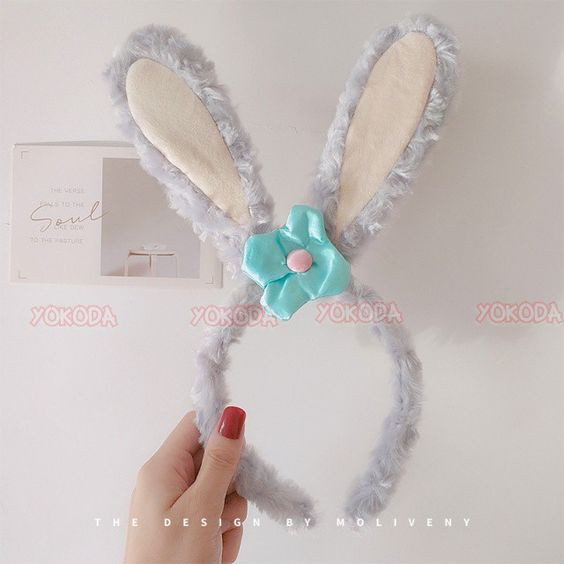 تل خرگوشی پولیشی گلدار بسیار خاص و ترند