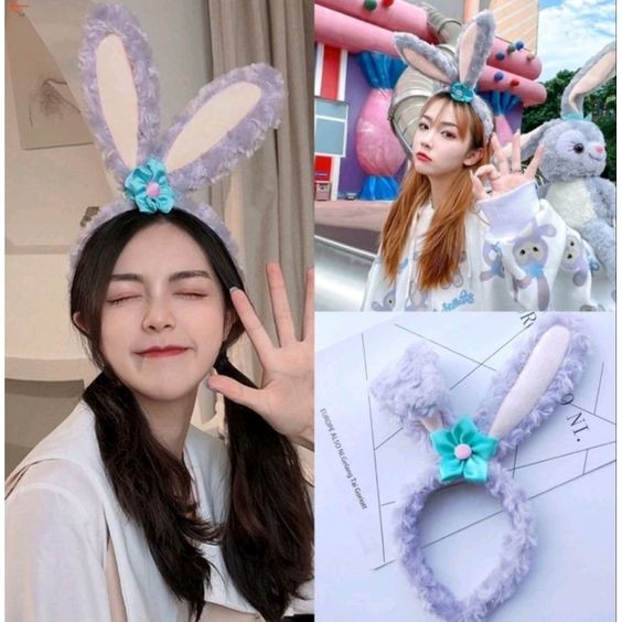 تل خرگوشی پولیشی گلدار بسیار خاص و ترند