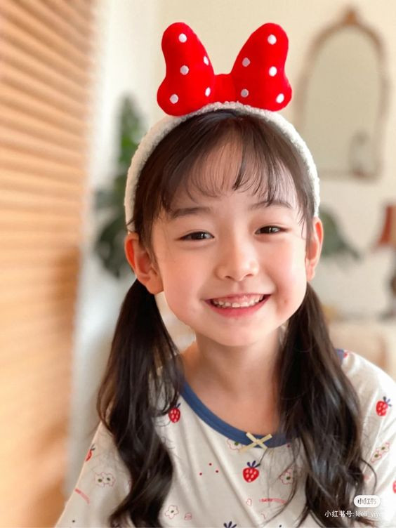 تل سر دخترونه طرح میکی موس پینترستی