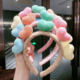 تل سر دخترانه طرح قلب فانتزی