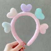 تل سر دخترانه طرح قلب فانتزی