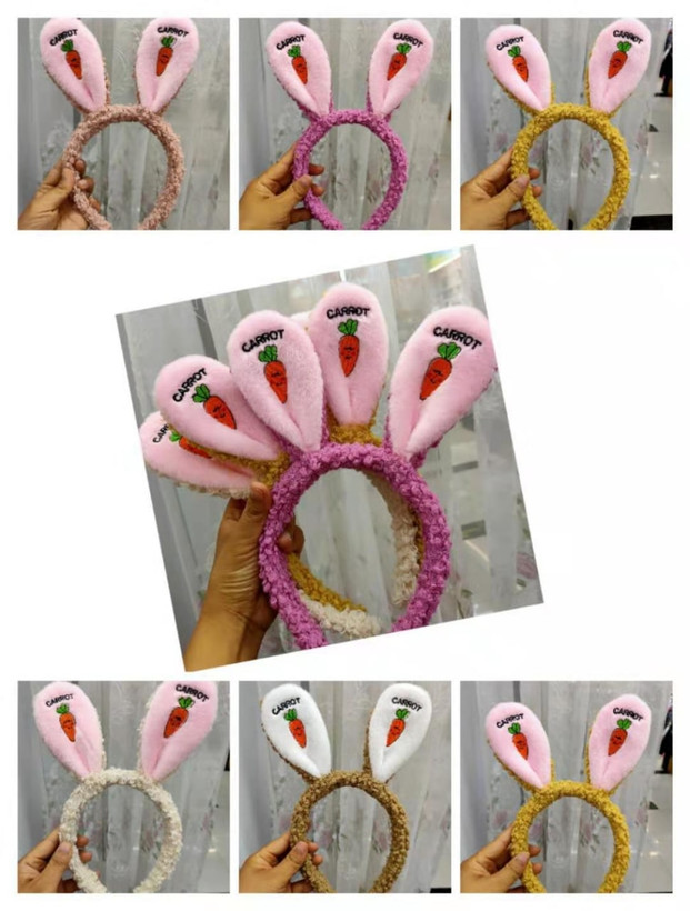 تل سر دخترونه خرگوشی صورتی هویج دار پینترستی