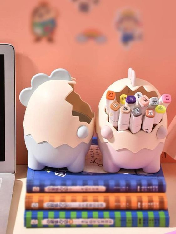 جامدادی و جاقلمی رومیزی فانتزی طرح دایناسور