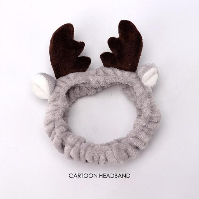 هدبند پولیشی میکاپ طرح شاخ گوزن ترند