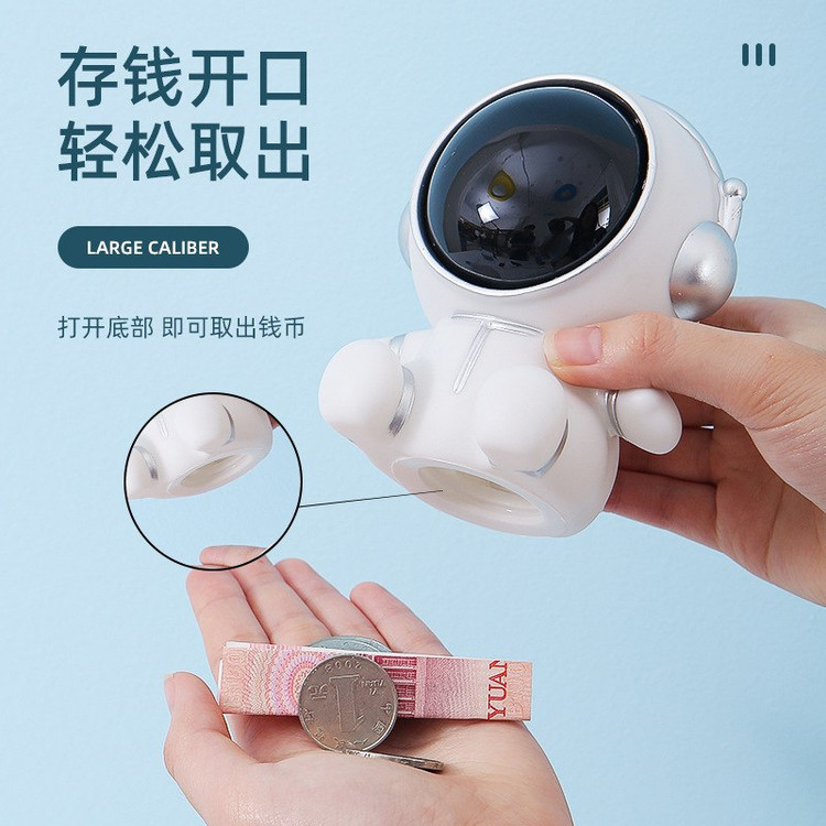 چراغ خواب رومیزی طرح فضانورد قلک دار