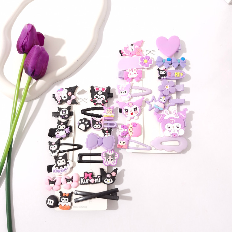 پک گیره مو ۱۴ عددی طرح کرومی