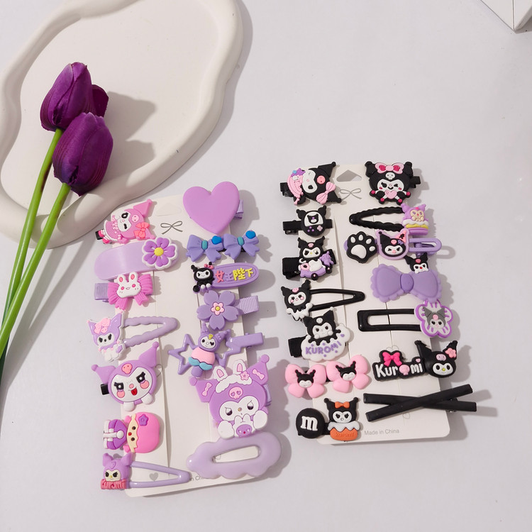 پک گیره مو ۱۴ عددی طرح کرومی