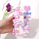 پک گیره مو ۱۴ عددی طرح کرومی