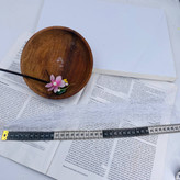 تل مو هدبندی کریستالی طرح گل دنباله دار