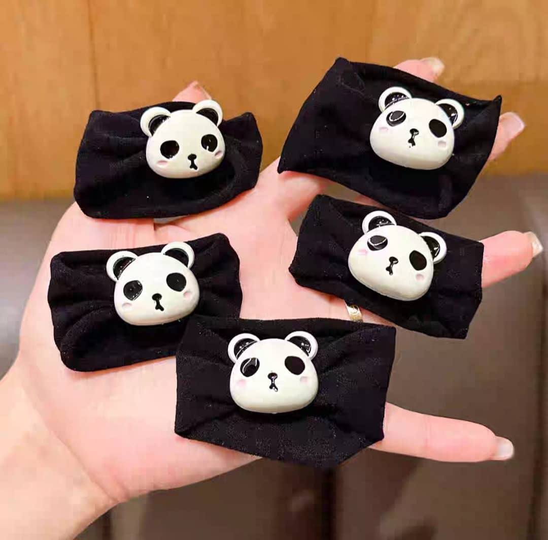 کش مو پارچه ای ضد موخوره طرح پاندا