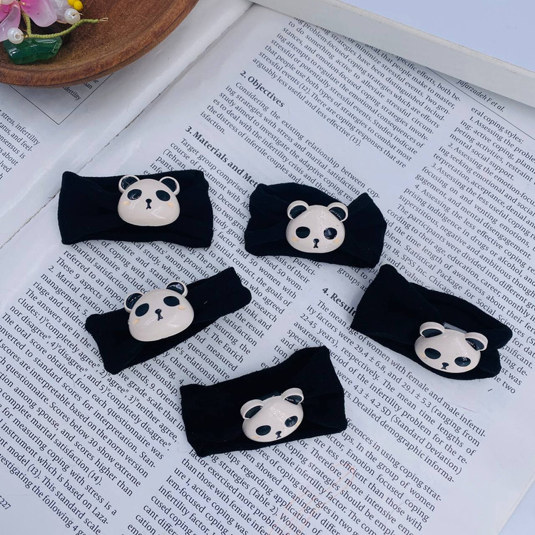 کش مو پارچه ای ضد موخوره طرح پاندا