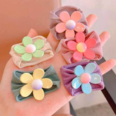 کش مو پارچه ای ضد موخوره طرح گل