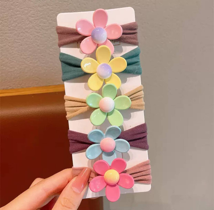 کش مو پارچه ای ضد موخوره طرح گل