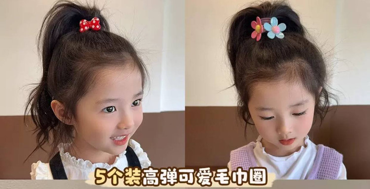 کش مو پارچه ای ضد موخوره طرح گل