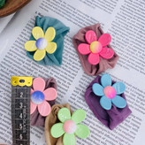 کش مو پارچه ای ضد موخوره طرح گل