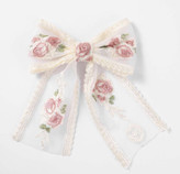 گیره مو پاپیون فرانسوی گلدوزی طرح vip برند feng.y