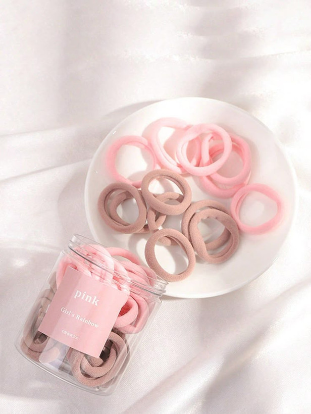 کش موی حوله ای سایز بزرگ قوطی 50 عددی