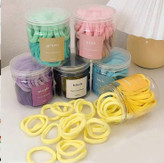 کش موی حوله ای سایز بزرگ قوطی 50 عددی