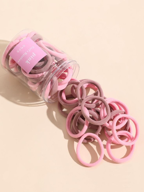 کش موی حوله ای سایز بزرگ قوطی 50 عددی