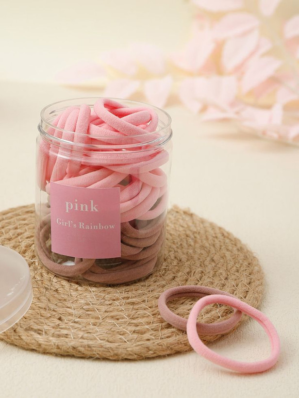 کش موی حوله ای سایز بزرگ قوطی 50 عددی