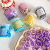 کش موی حوله ای سایز بزرگ قوطی 50 عددی