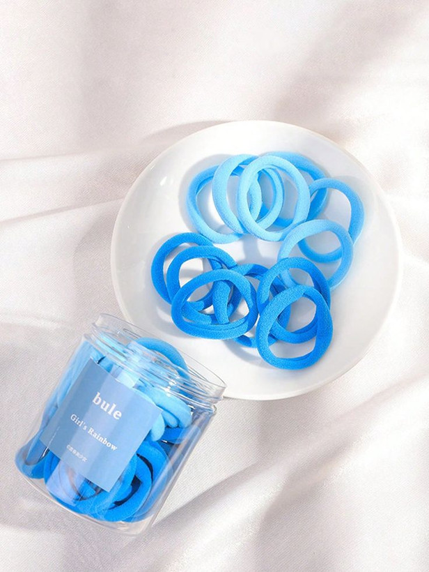 کش موی حوله ای سایز بزرگ قوطی 50 عددی