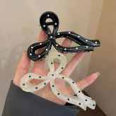 کلیپس مو پاپیونی خالخالی ترند پینترستی