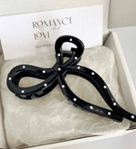 کلیپس مو پاپیونی خالخالی ترند پینترستی