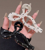 کلیپس مو پاپیونی خالخالی ترند پینترستی