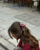 کلیپس مو پاپیونی طرح دو رنگ ترند پینترستی