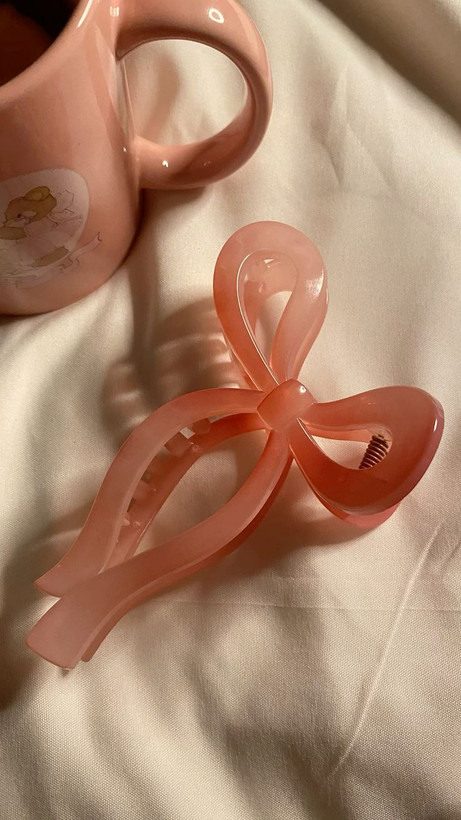 کلیپس مو پاپیونی طرح دو رنگ ترند پینترستی