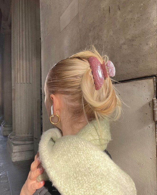 کلیپس مو الماسی طرح گل بابونه ترند پینترستی