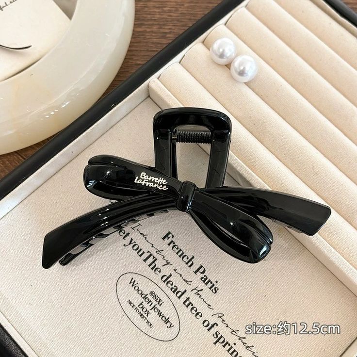 کلیپس مو طرح پاپیون سایز بزرگ وارداتی