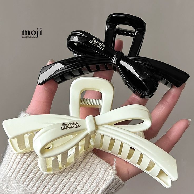 کلیپس مو طرح پاپیون سایز بزرگ وارداتی