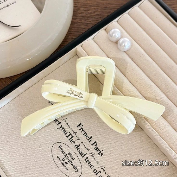 کلیپس مو طرح پاپیون سایز بزرگ وارداتی