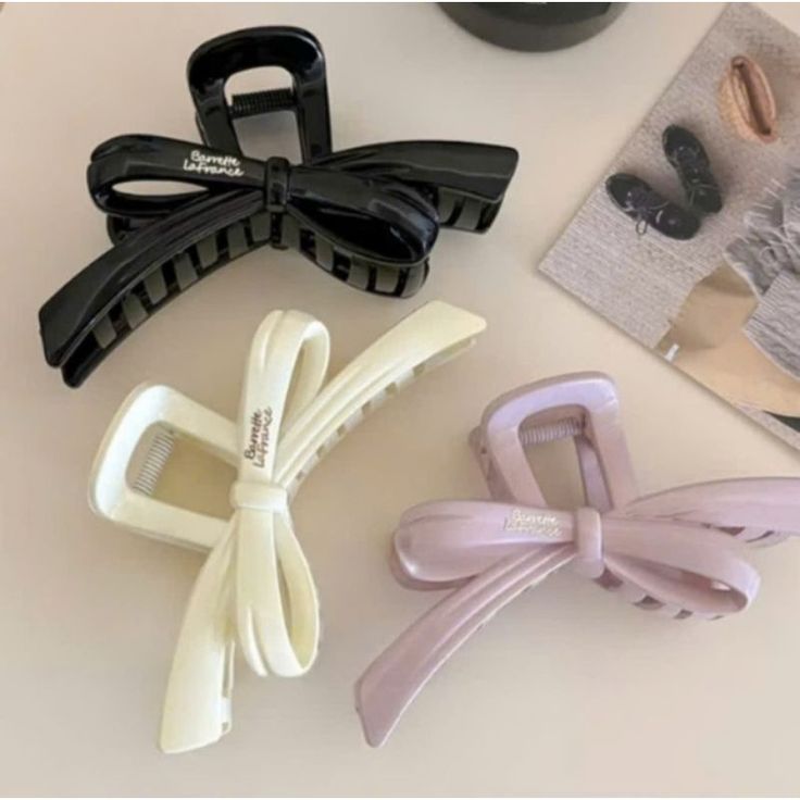 کلیپس مو طرح پاپیون سایز بزرگ وارداتی