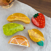 کلیپس مو طرح میوه ترند پینترستی برند بوفینی