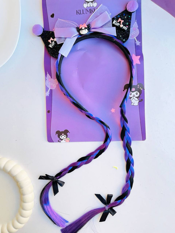 تل مو کرومی با آویز بافت مو بسیار خاص و ترند