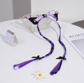 تل مو کرومی با آویز بافت مو بسیار خاص و ترند