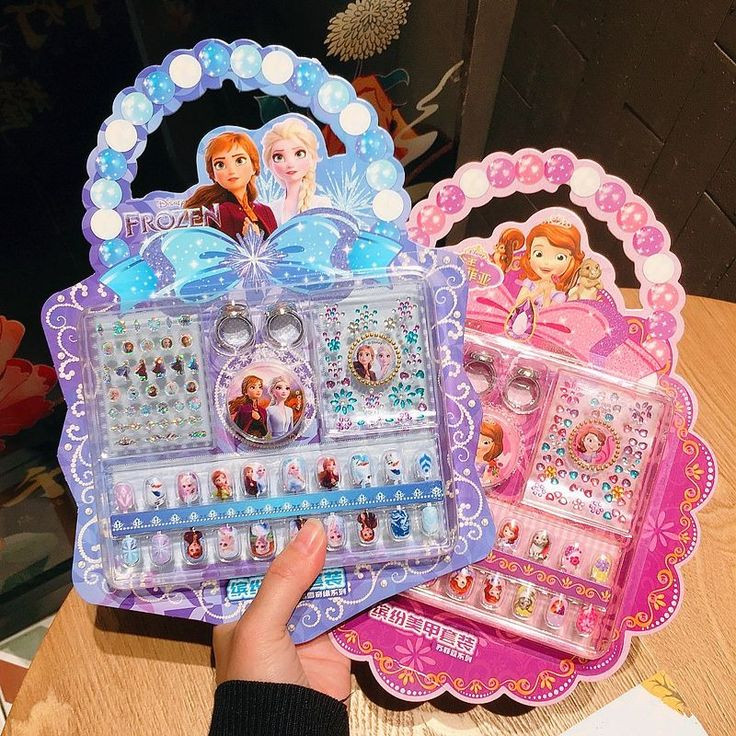 پک هدیه ناخن مصنوعی، سوهان ناخن، برچسب و نگین کرومی